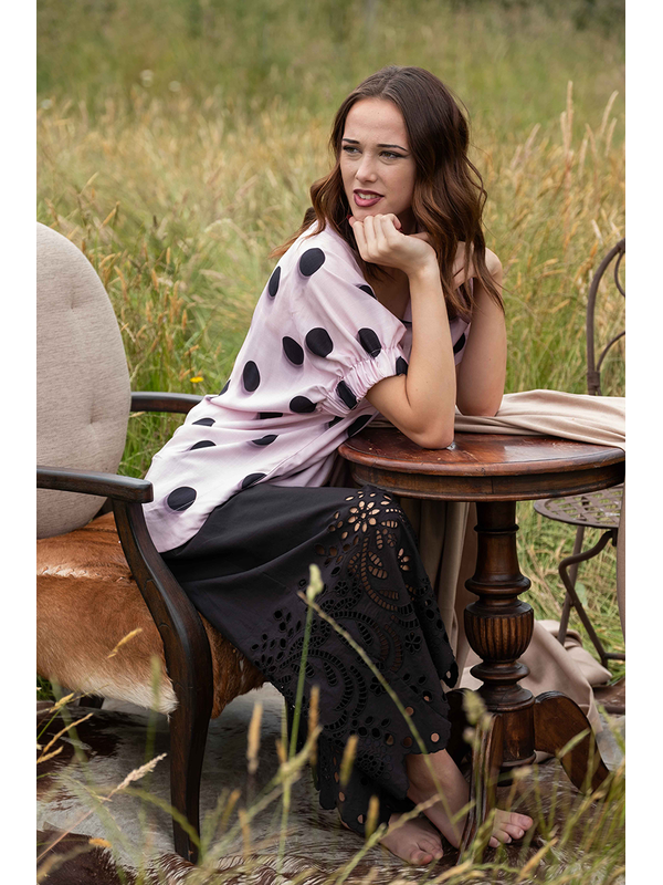 Deeanne Hobbs Halo Smudge Spots Top 