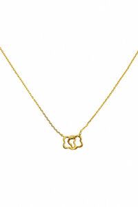 Tiger Tree Gold Linked Felice Necklace