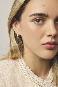 Jolie & Deen Teresa Hoops Earrings