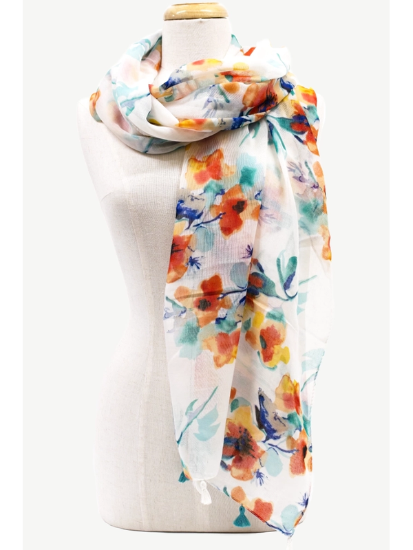 Sassy Duck Daisies Scarf