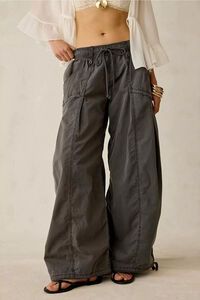 Smaibulun Drawstring Denim Cargo Jean