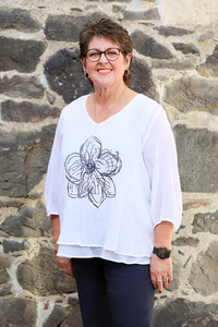 Clarity Camellia Top