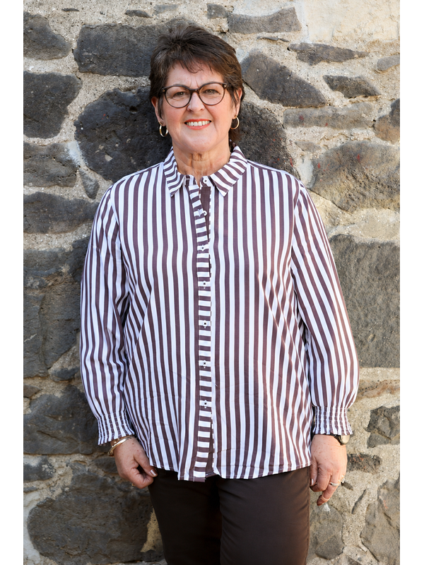 Threadz Amour Stripe Shirt