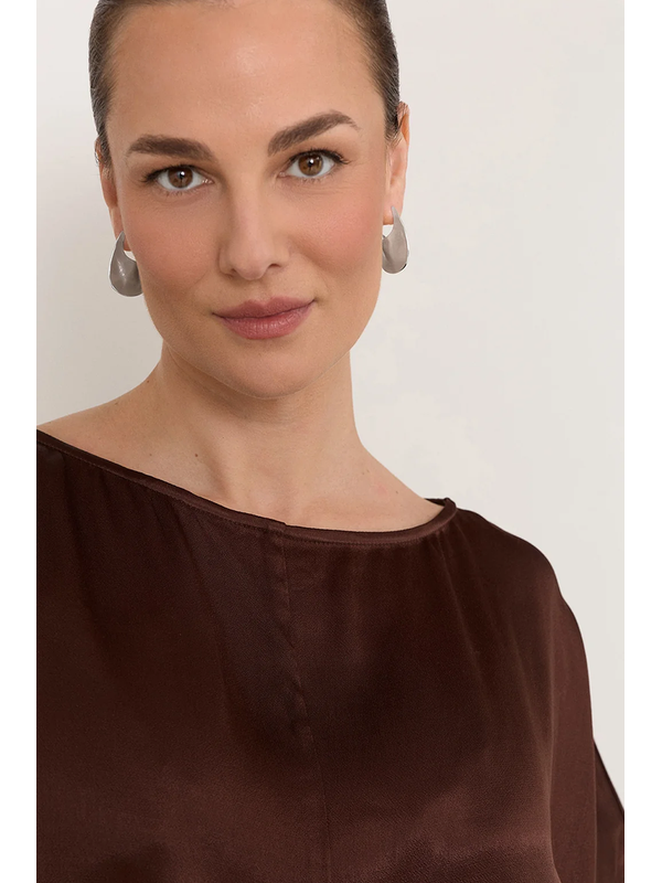 Adorne Curved Front Hoop Style Earrings