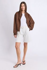 Foxwood Evie Suede Bomber 