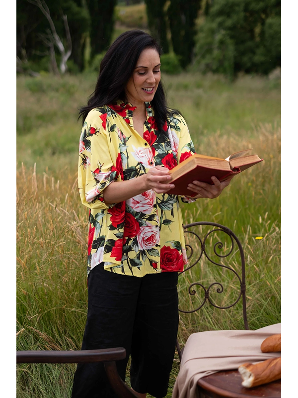 Jellicoe Delight Blouse Sunlight Rose