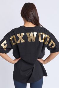 Foxwood Metallic Interval Tee