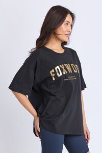 Foxwood Metallic Interval Tee