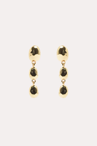Adorne Metal Pod Drop Earrings