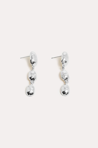 Adorne Metal Pod Drop Earrings