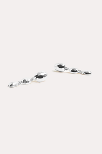Adorne Metal Pod Drop Earrings