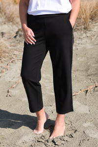 White On Black Summer 7/8 Pant