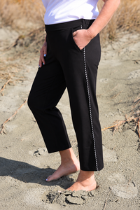 White On Black Summer 7/8 Pant