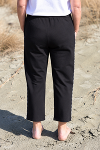 White On Black Summer 7/8 Pant