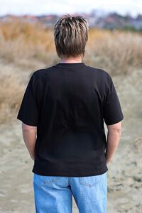 White On Black Box Tee