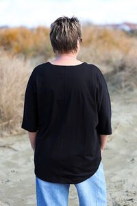 White On Black Fav Top