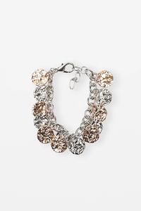 Stella + Gemma Beaten Medallions Bracelet