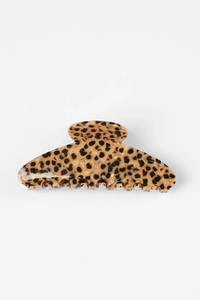 Stella + Gemma Camel Speckled Spot Hair Claw