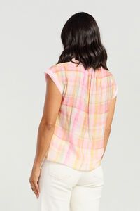 Nmbr Rose Sunset Blush Sallie Top