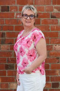 Nmbr Rose Pink Bloom Sallie Top