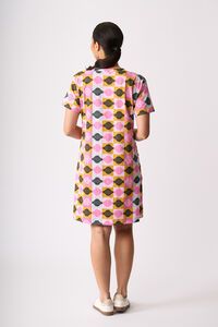 Foil Double Time Dress