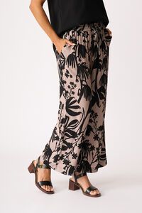 Foil Pull On Straight Trousers