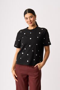 Memo Embroidered Fun Tshirt