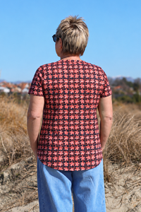 Preen Round Neck AOP Tee