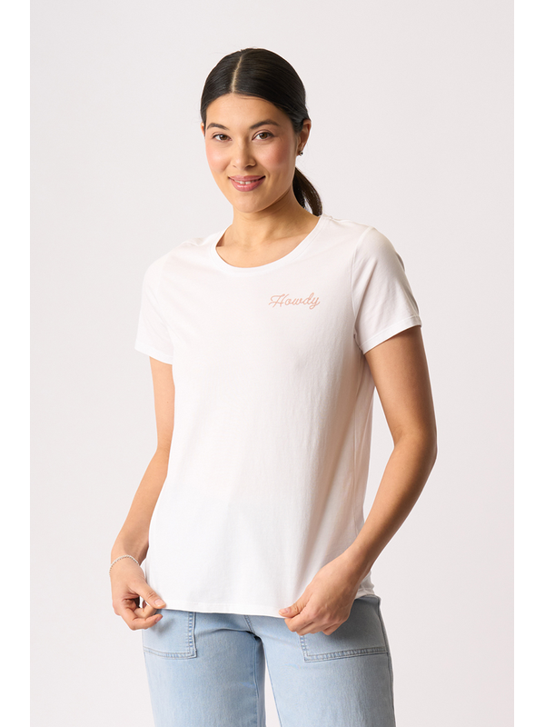 Preen Round Neck Placement Tee
