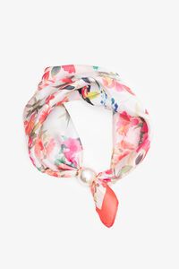 Antler Pearl Fasten Neck Tie - Camellia