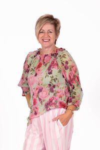 Jellicoe Arabella Top Watercolour Rose