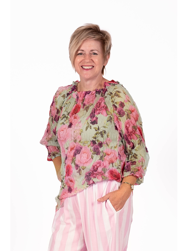 Jellicoe Arabella Top Watercolour Rose