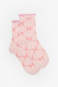 Antler Bow Lattice Sock