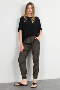 Storm Lace Stripe Oversized Tee