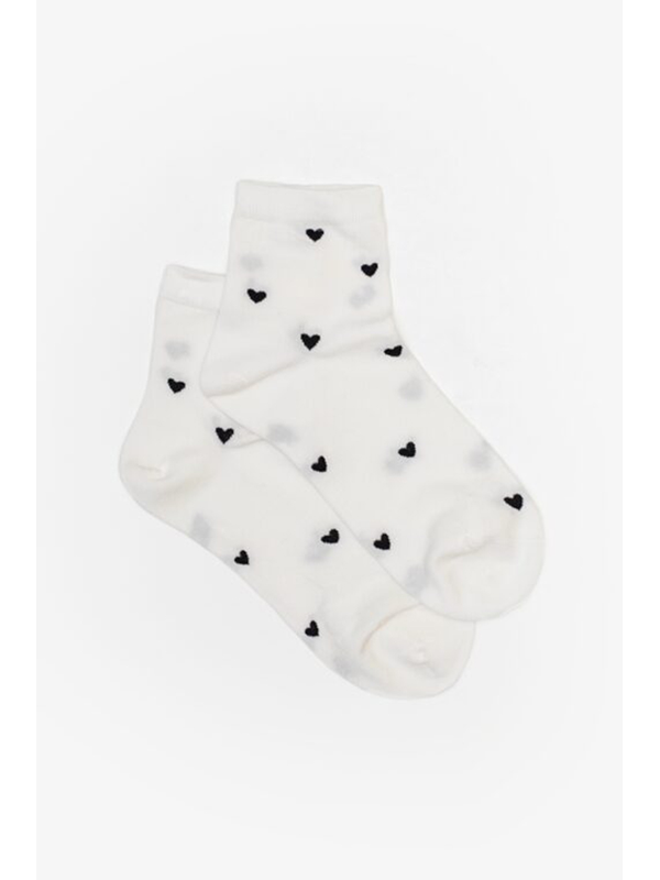 Antler Love Notes Ankle Sock
