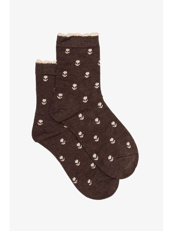 Antler Oat Tulip Sock