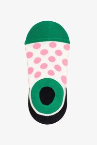 Antler Pink Spot No Show Sock