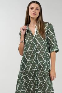 Madly Sweetly Prism Shirt Dress - PREORDER