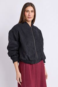 Foxwood Evie Suede Bomber 