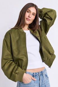 Foxwood Evie Suede Bomber 