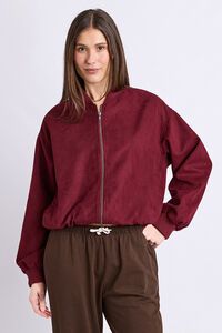 Foxwood Evie Suede Bomber 