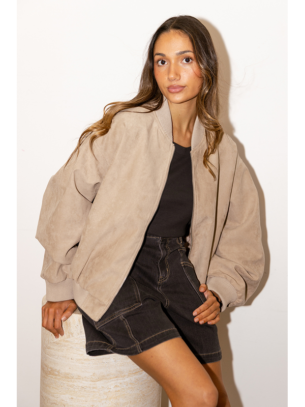 Foxwood Evie Suede Bomber 