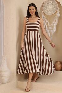 Iris Maxi Verona Stripe Maxi Dress