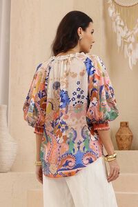 Iris Maxi Estella Puff Sleeve Top