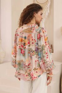 Iris Maxi Malia Sunset Top