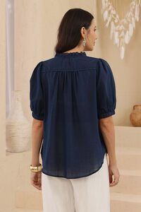 Iris Maxi Marion Tie Neck Top