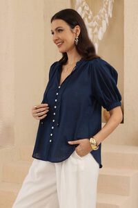 Iris Maxi Marion Tie Neck Top