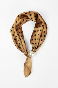 Stella + Gemma Black Dots Scarf