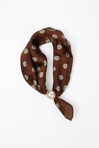 Stella + Gemma Chocolate with Mini Dots Scarf