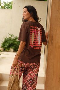 Betty Basics Relax Pescado Print Boxy Tee